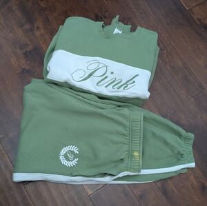 Victoria's Secret PINK Sweat Set XL